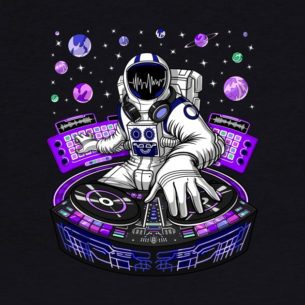 DJ Astronaut by underheaven
